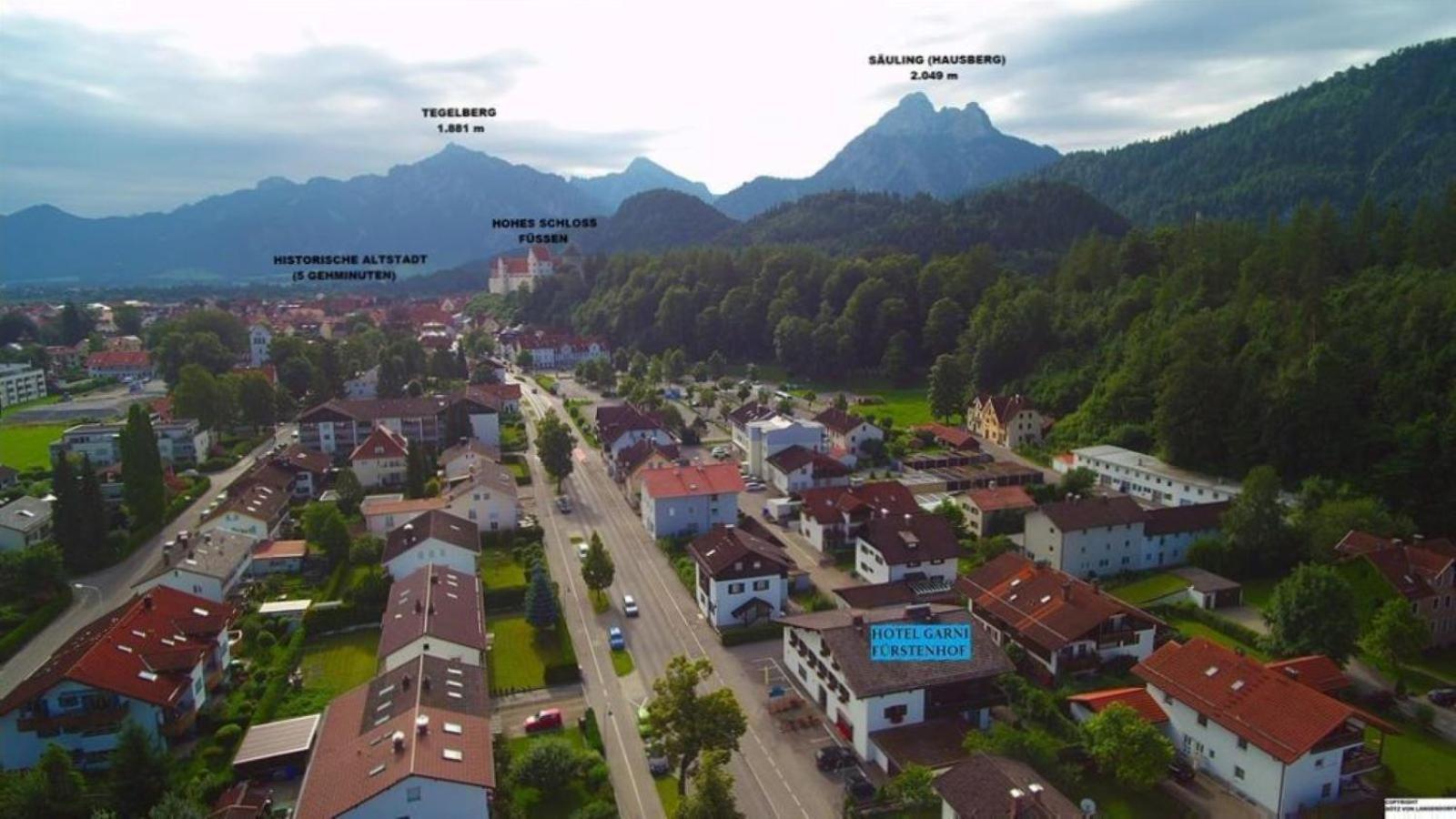Hotel Fuerstenhof Füssen Exterior foto
